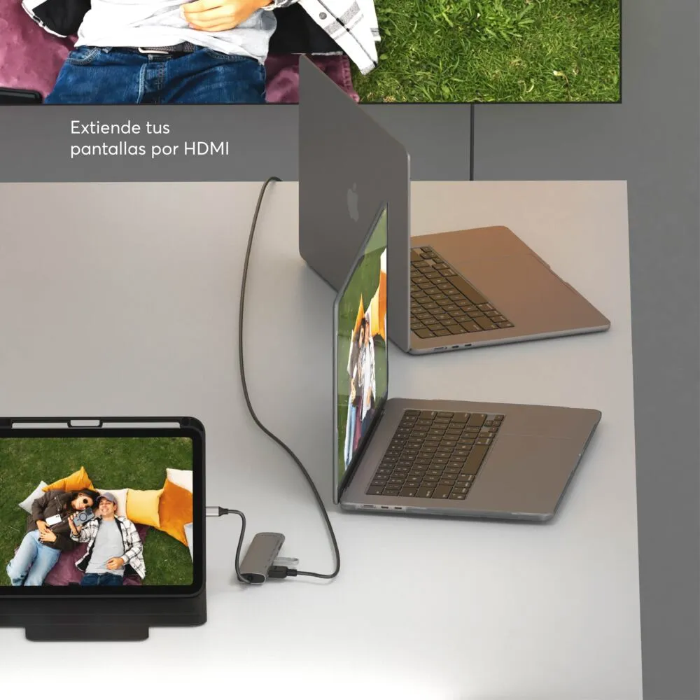 Multipuerto Ultra NCO para MacBook (USB-C) - Gris Espacial - Image 5