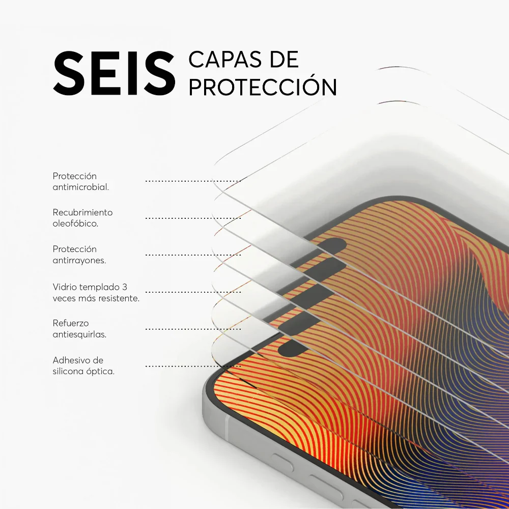 Protector de Pantalla NCO GlassGuard ion+ para iPhone 17 Series - Image 5