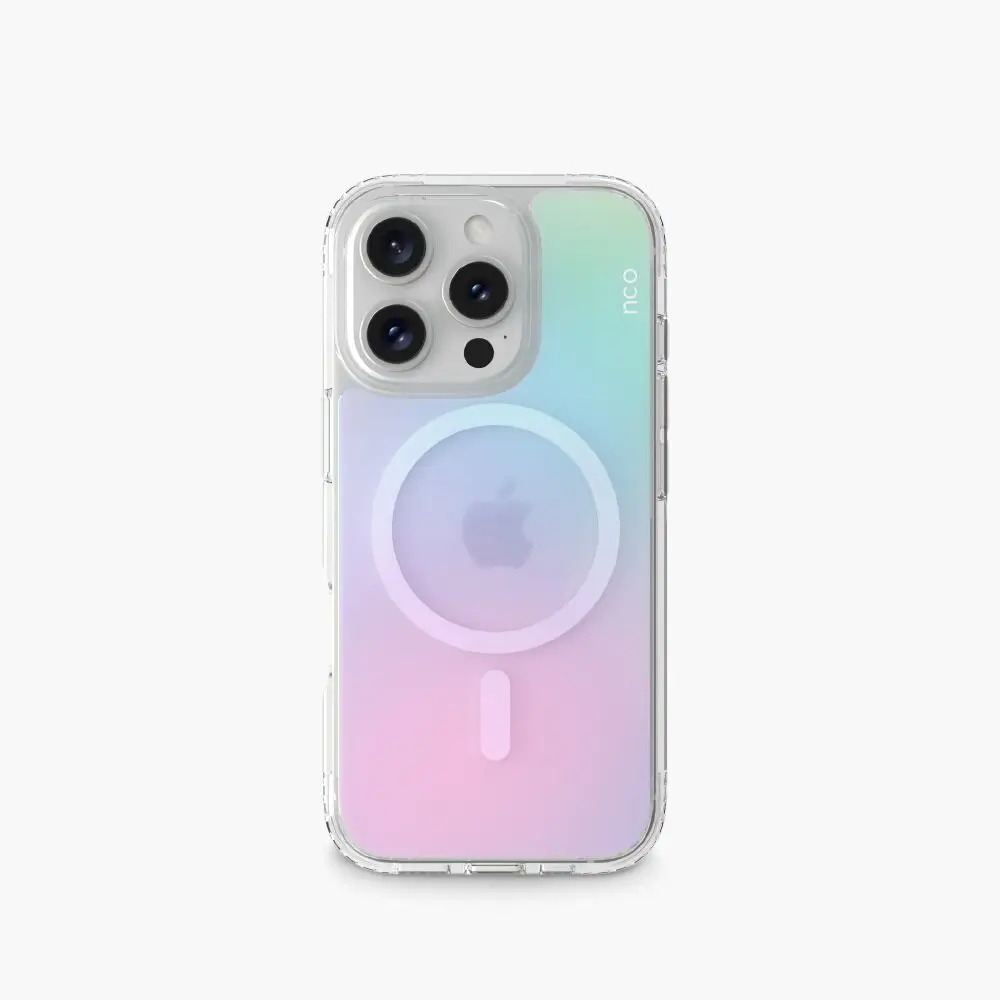 SafeCase Clear Rainbow NCO con MagSafe para iPhone 16 series - Image 11