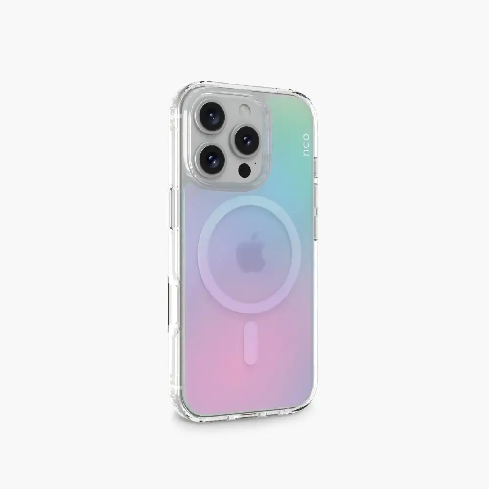 SafeCase Clear Rainbow NCO con MagSafe para iPhone 16 series - Image 12