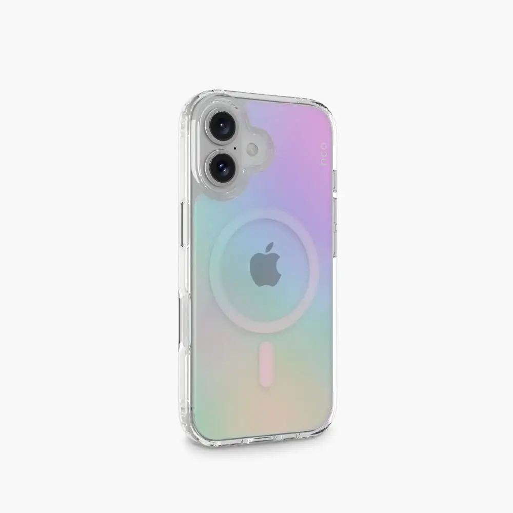 SafeCase Clear Rainbow NCO con MagSafe para iPhone 16 series - Image 6