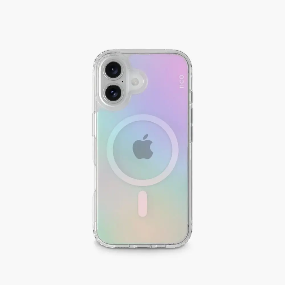 SafeCase Clear Rainbow NCO con MagSafe para iPhone 16 series - Image 7