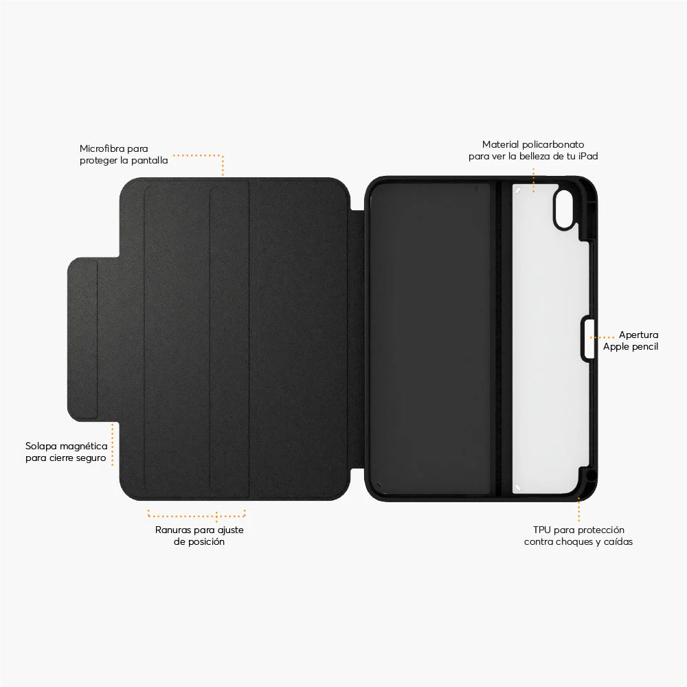 SafeCase Click Royal Black NCO para iPad - Image 19