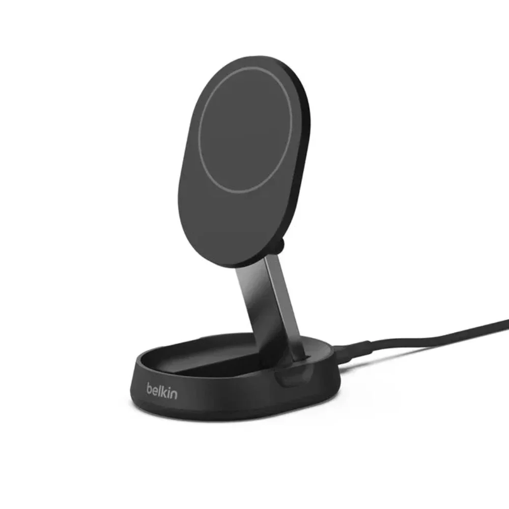 Soporte de carga inalámbrica magnetica convertible Belkin para iPhone con Qi2 15W - Negro - Image 3