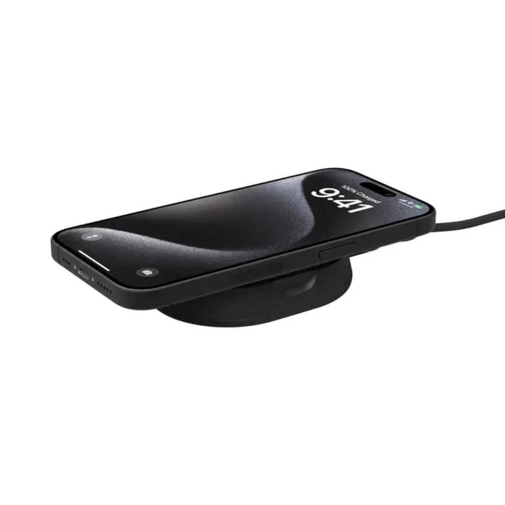 Soporte de carga inalámbrica magnetica convertible Belkin para iPhone con Qi2 15W - Negro - Image 4