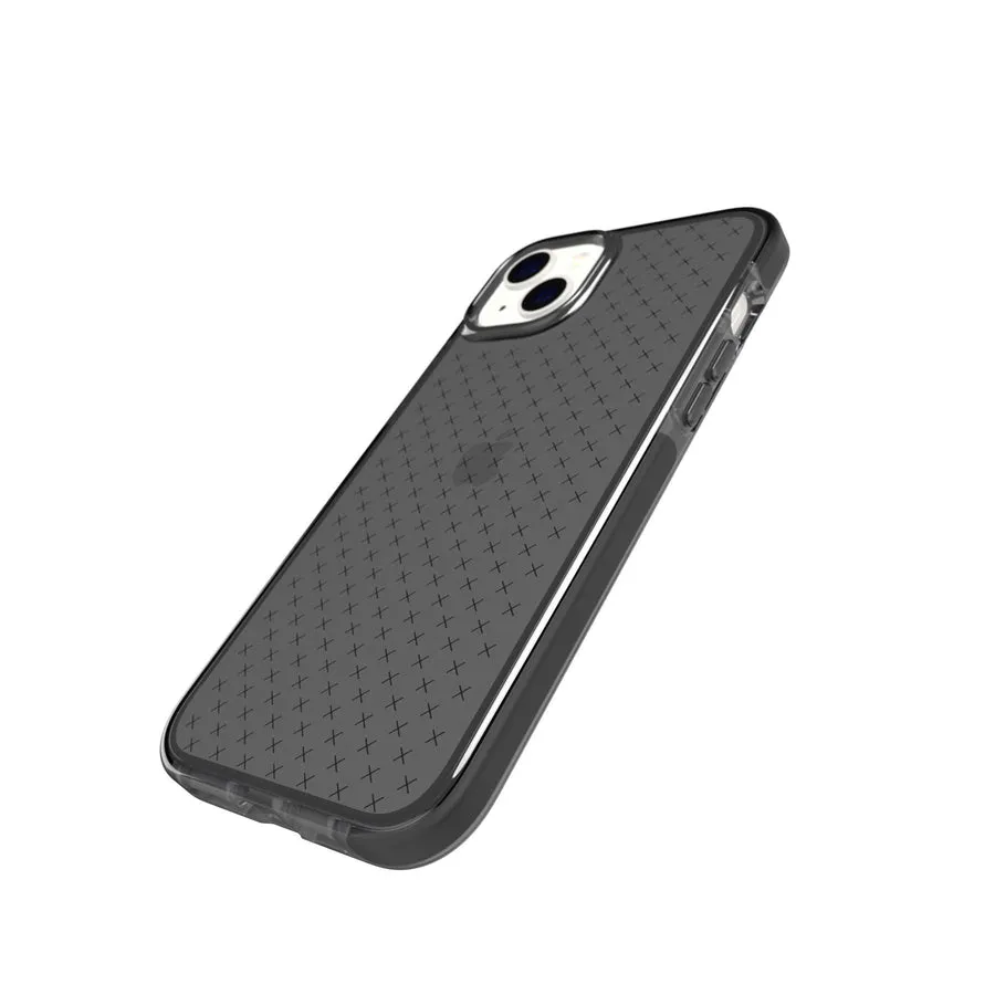 Case Tech21 Evo Check con MagSafe para iPhone 14 Plus - Humo/Negro - Image 3