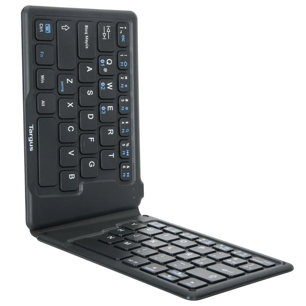 Teclado Targus Plegable Ergonómico Bluetooth Antimicrobial - Español - Negro - Image 2